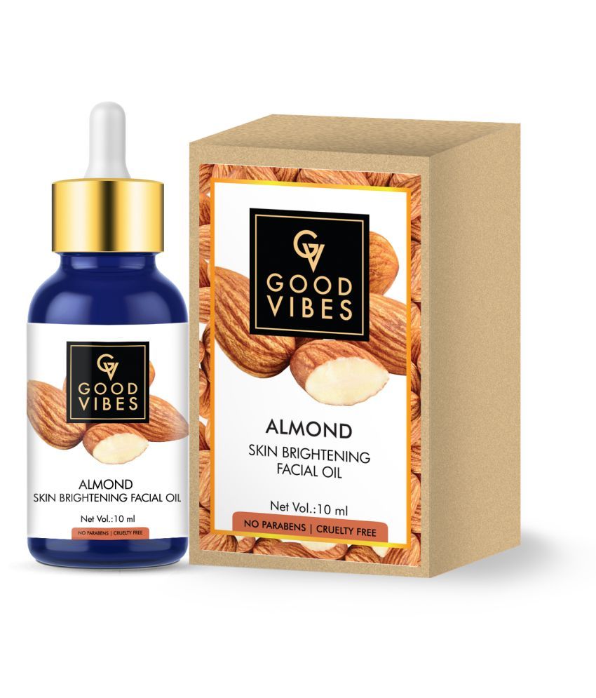 Good Vibes Skin Brightening Facial Oil Almond (10 ml) Buy Good Vibes
