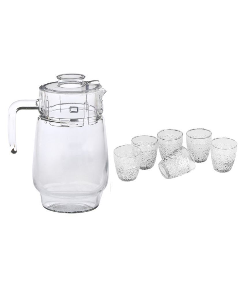     			Somil Glass 1750 ml Jug & Glass Sets