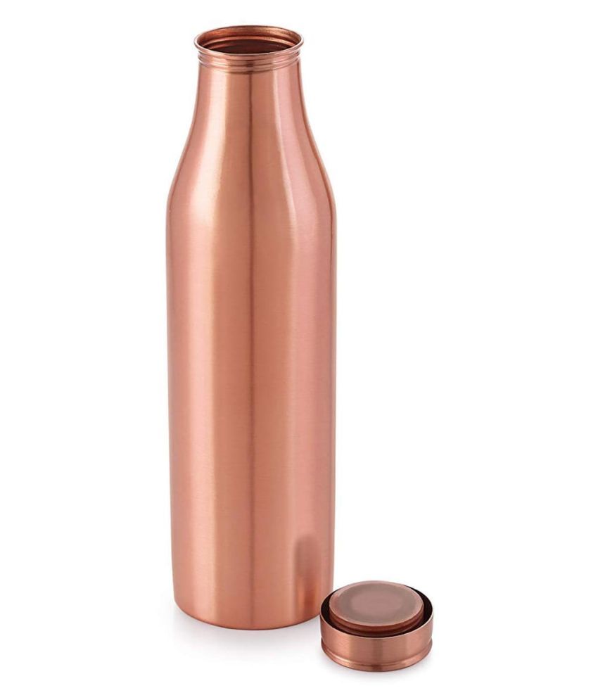 WeCare Copper Bottle Copper 950 mL Copper Water Bottle set of 1 Buy