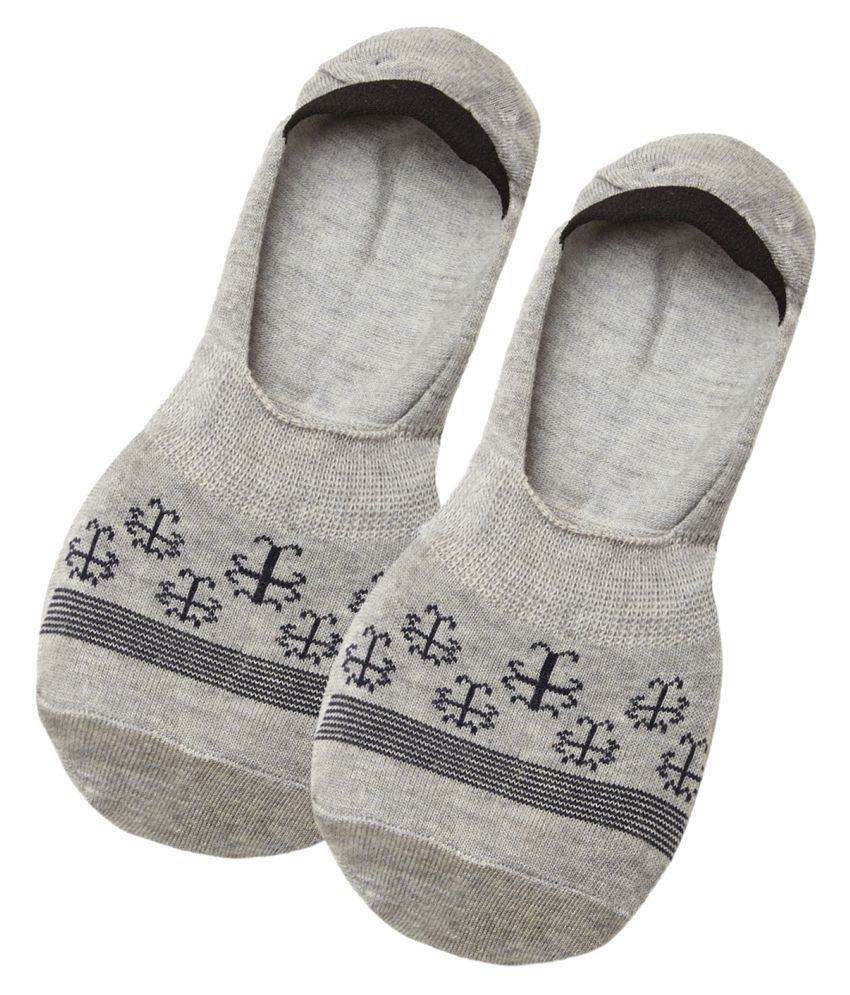 2Bme Gray Casual No Show Socks Pack of 2 Buy Online at Low Price in