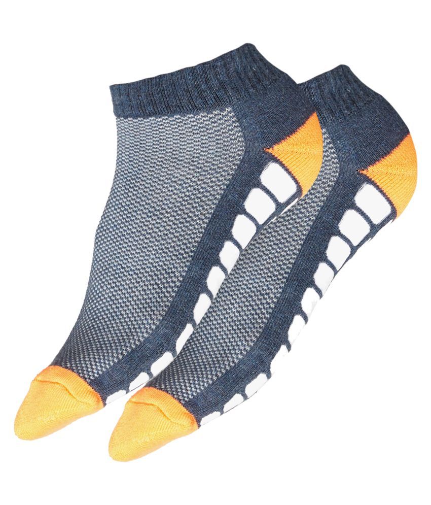 2Bme Orange Casual Ankle Length Socks Pack of 2 Buy Online at Low