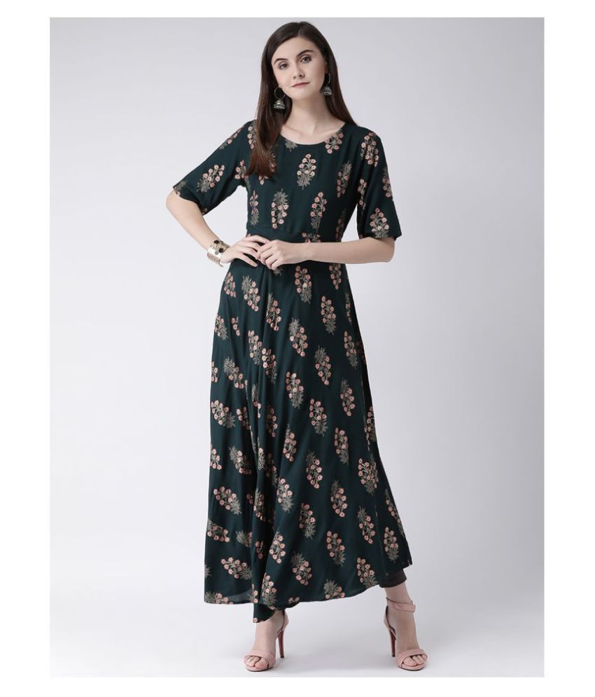 asymmetrical hemline kurti