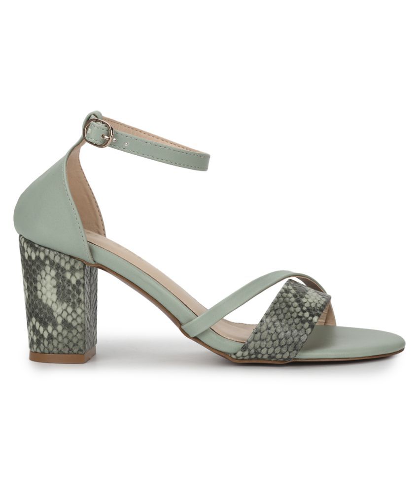 truffle collection block heels
