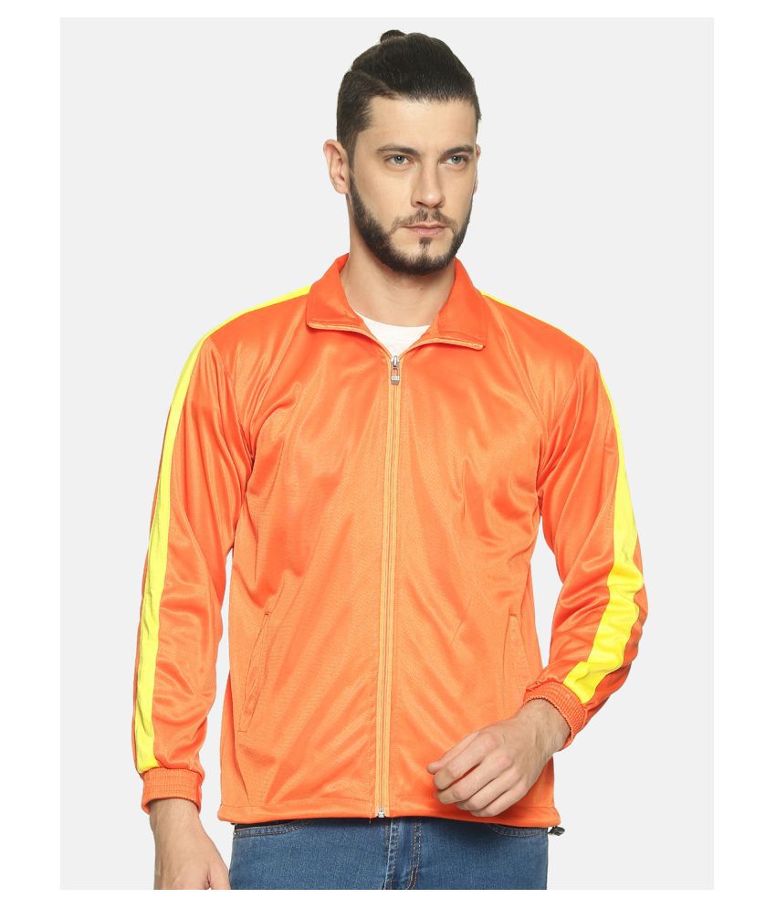 HPS Sports Orange Polyester T-Shirt - Buy HPS Sports Orange Polyester T ...