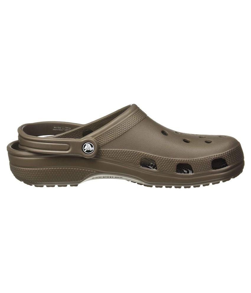 crocs brown sandals