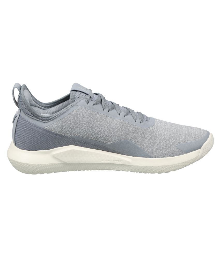 grey reebok sneakers