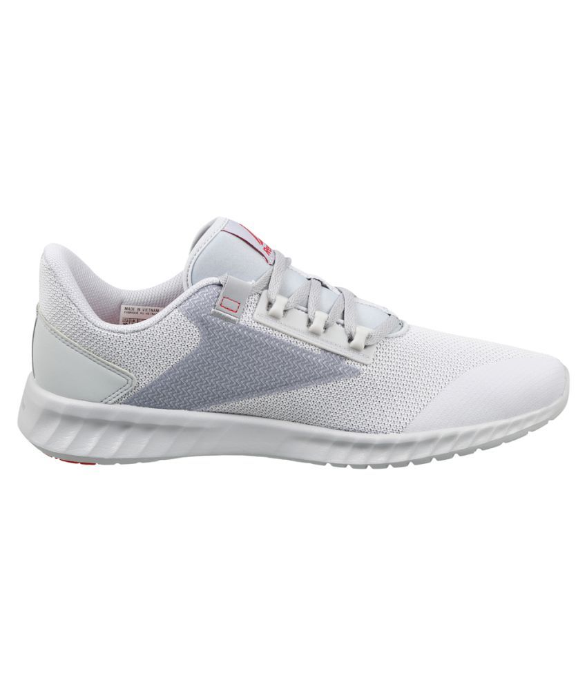 grey reebok sneakers