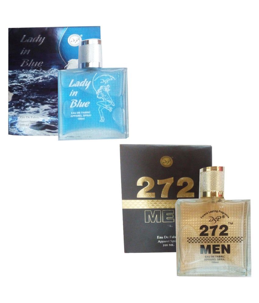 1 DSP 272 MEN PERFUME (100ML) + 1 DSP LADY IN BLUE PERFUME (100ML): Buy Online at Best Prices in ...