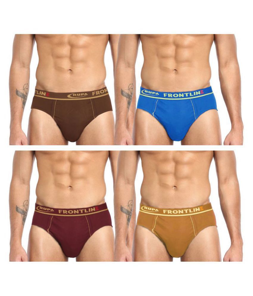     			Rupa Frontline Multi Brief Pack of 4