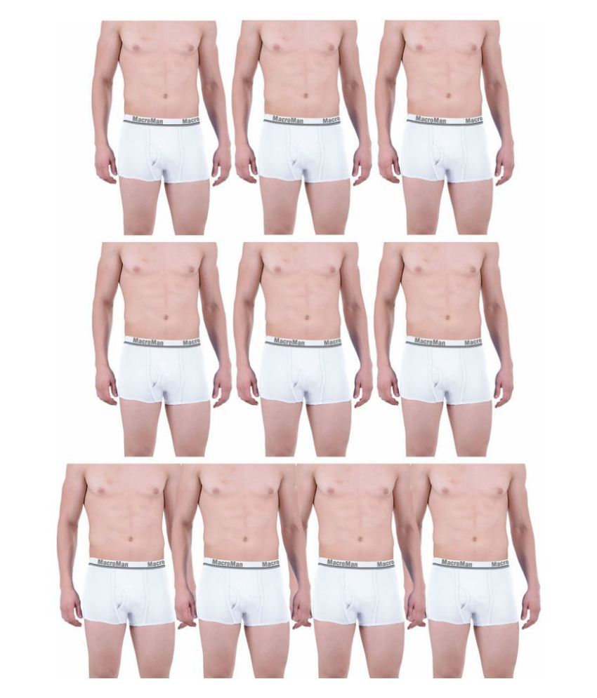     			Rupa White Trunk Pack of 10