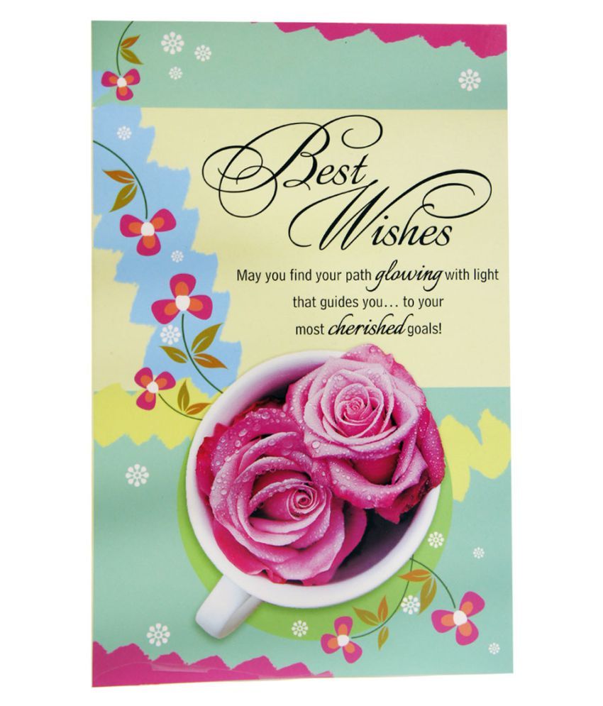 GIFTICS Best Wishes Greeting Card - GFT697: Buy Online at Best Price in ...