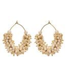 JFL - Traditional Ethnic One Gram Gold Plated Pearls Designer Bali Earring for Women & Girls