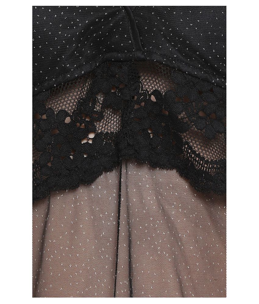 Katie STRIPTEASE baby doll lace black 純正早割 - www