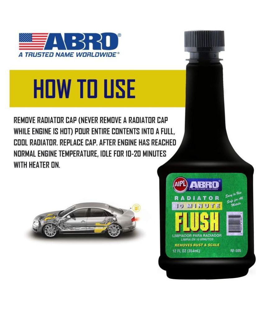 Abro RF505 Radiator Flush HighMileage Motor Oil for all type of Car