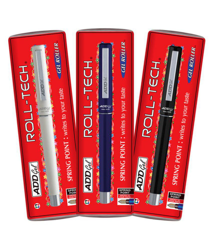     			Add Gel Roll Tech Gel Pen - Blue Set of 6