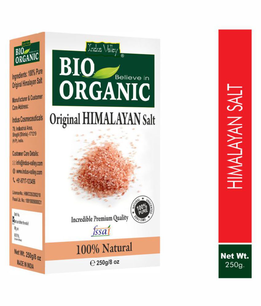     			Indus Valley 100% Natural Premium Quality Himalayan Salt 250 Gm (250 g)