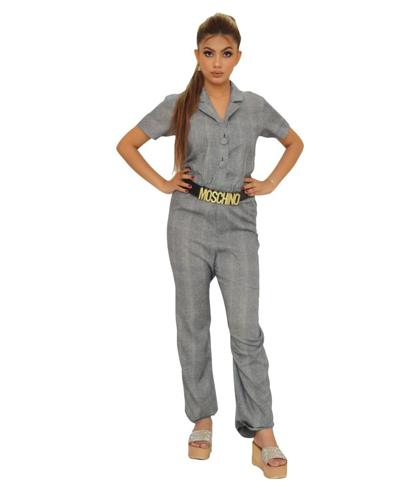 dark grey jumpsuit