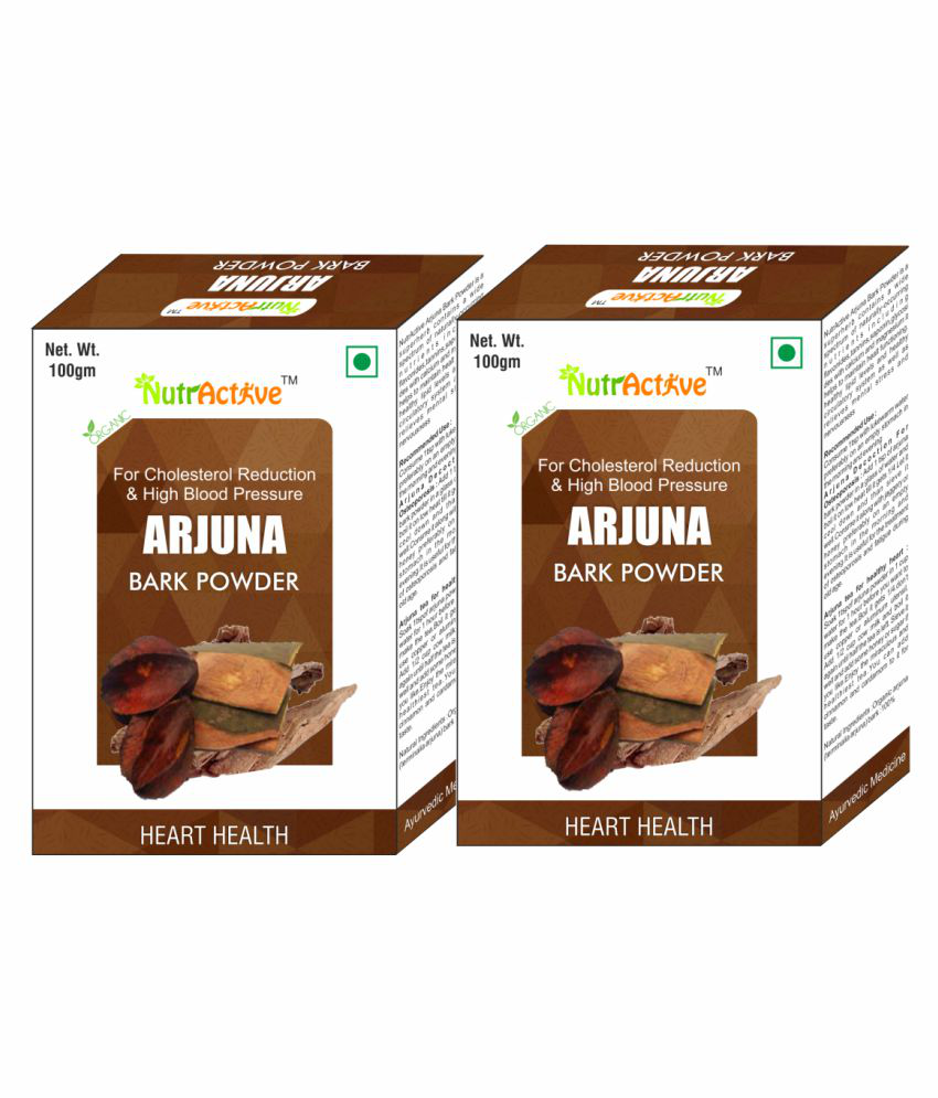     			NutrActive Organic Arjuna Bark Powder 100 gm Pack Of 2