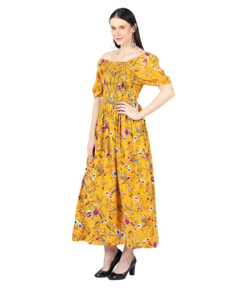 viscose cotton long frocks
