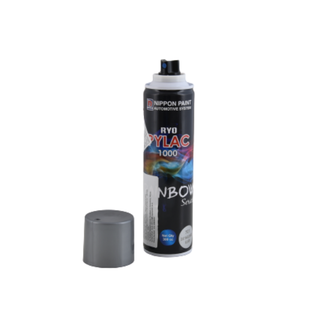 Nippon Paint Spray Paint Disting Silver Ryo Pylac 1000 (300 ml)