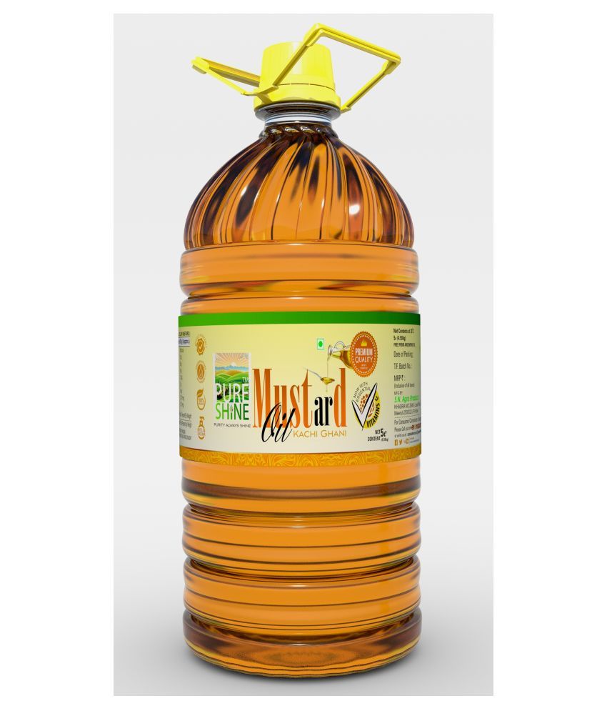 Pureshine Mustard Oil 5 L: Buy Pureshine Mustard Oil 5 L at Best Prices