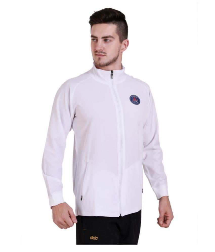 DEVICE White Polyester Fleece Windcheater Single Pack - Buy DEVICE White Polyester Fleece 