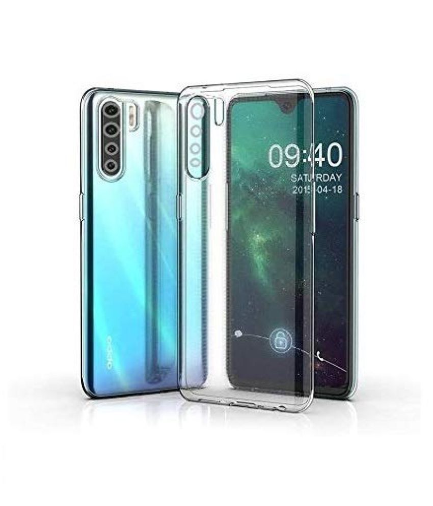     			Oppo F15 Shock Proof Case Megha Star - Transparent Premium Transparent Case