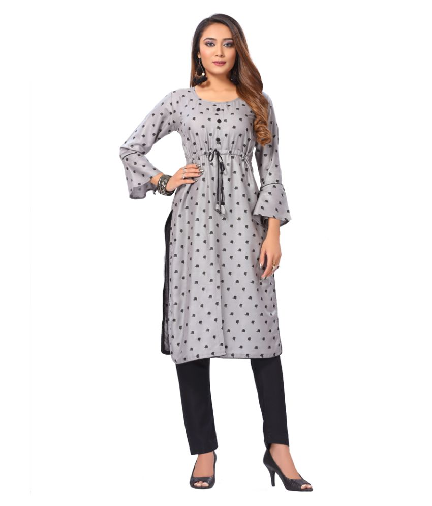 net kapda kurti design