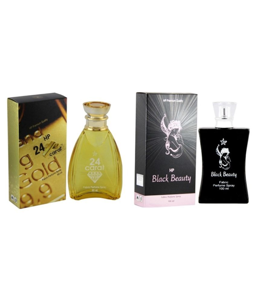 HP 24 Carat and Black Beauty Perfume 100ML Each (Pack of 2): Buy Online at  Best Prices in India - Snapdeal