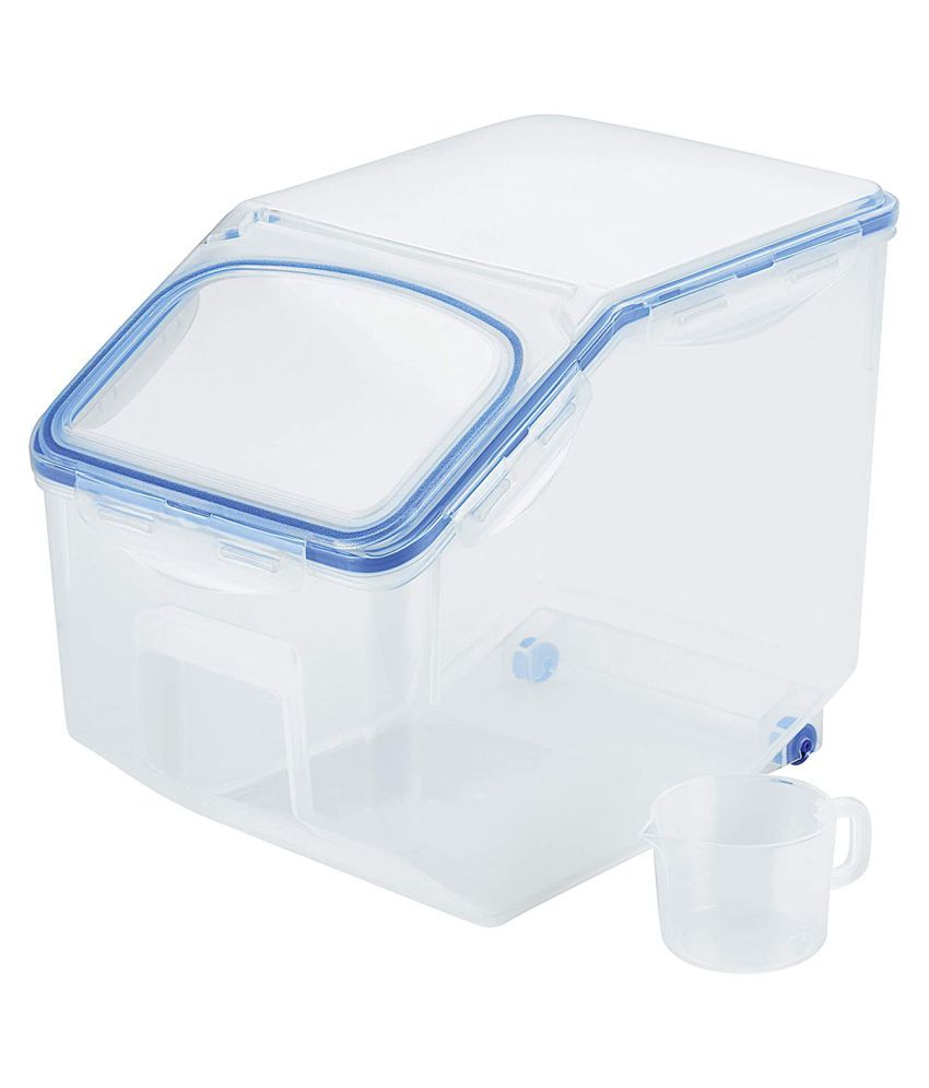 locking pet food container