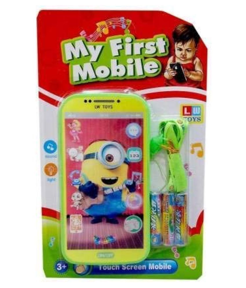 Minions Digital Mobile Phone with Touch Screen Feature, Amazing Sound