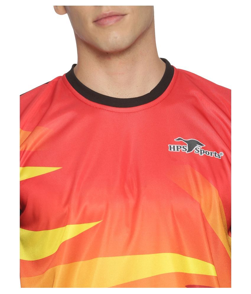 Red Cotton Kabaddi Sports Wear 