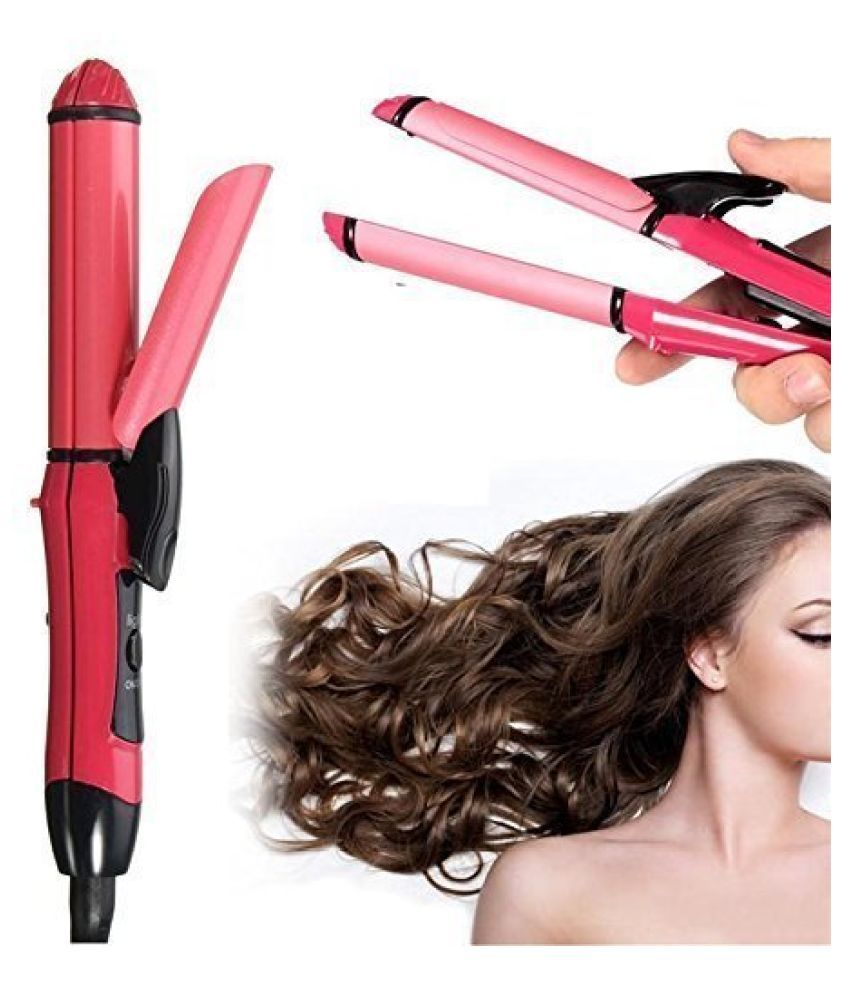 NOVA 2 in 1 hair straightener and Curler NHC 2009 Curler