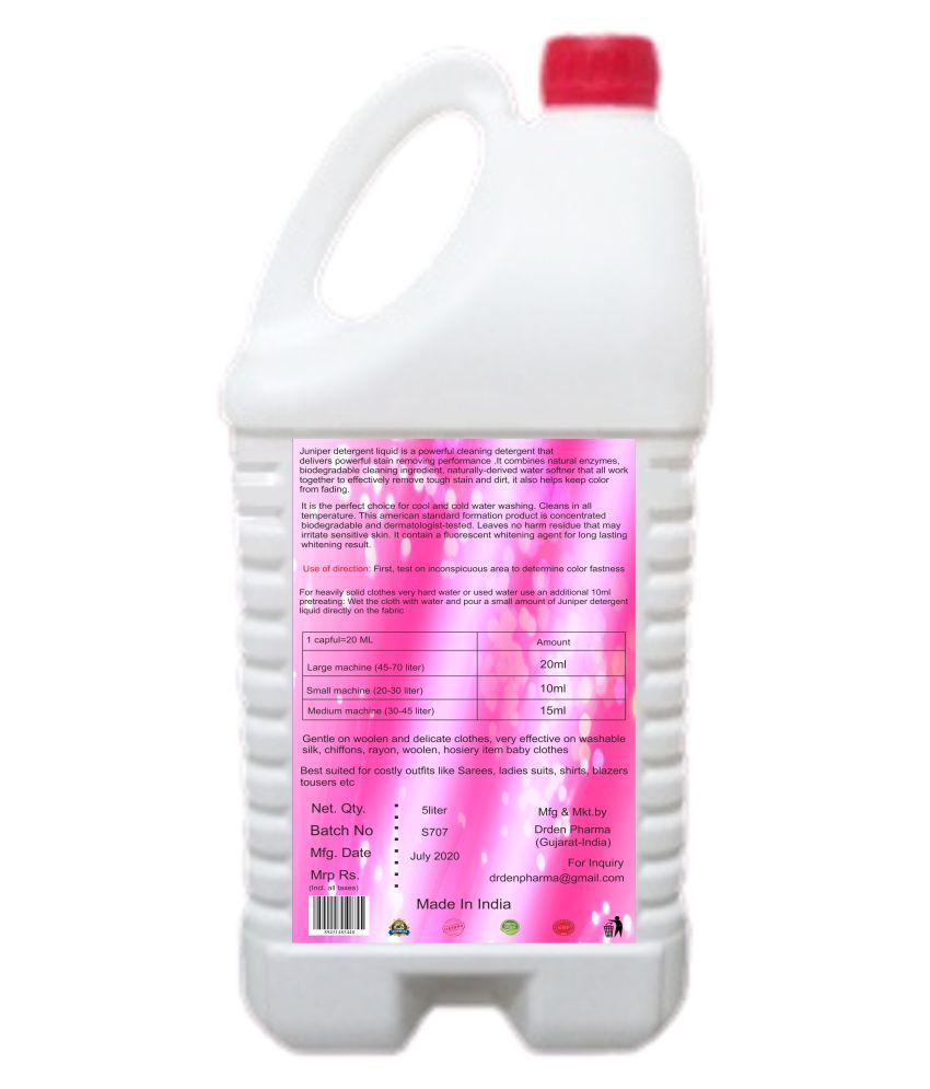 Juniper Liquid Detergent FragranceFree 5 L Buy Juniper Liquid