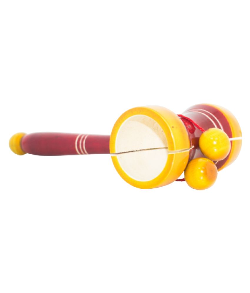 Wooden baby Rattles set of 6 nos pack Eco friendly Channapatna Toys