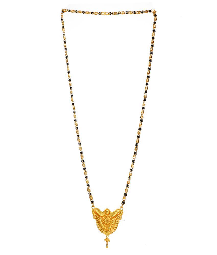     			h m product Gold Plated Letest & Designer Mangalsutra For Women-100225