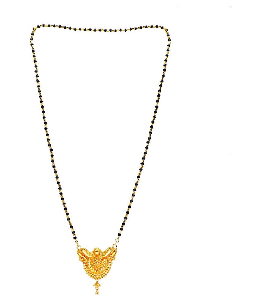     			h m product Gold Plated Letest & Designer Mangalsutra For Women-100220