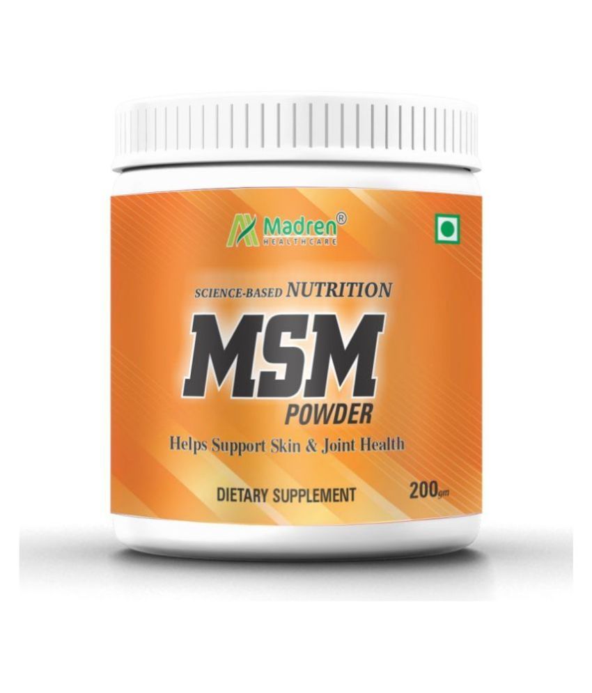 Madren Healthcare MSM Powder for Beauty, Bone & Joint Health 200gm