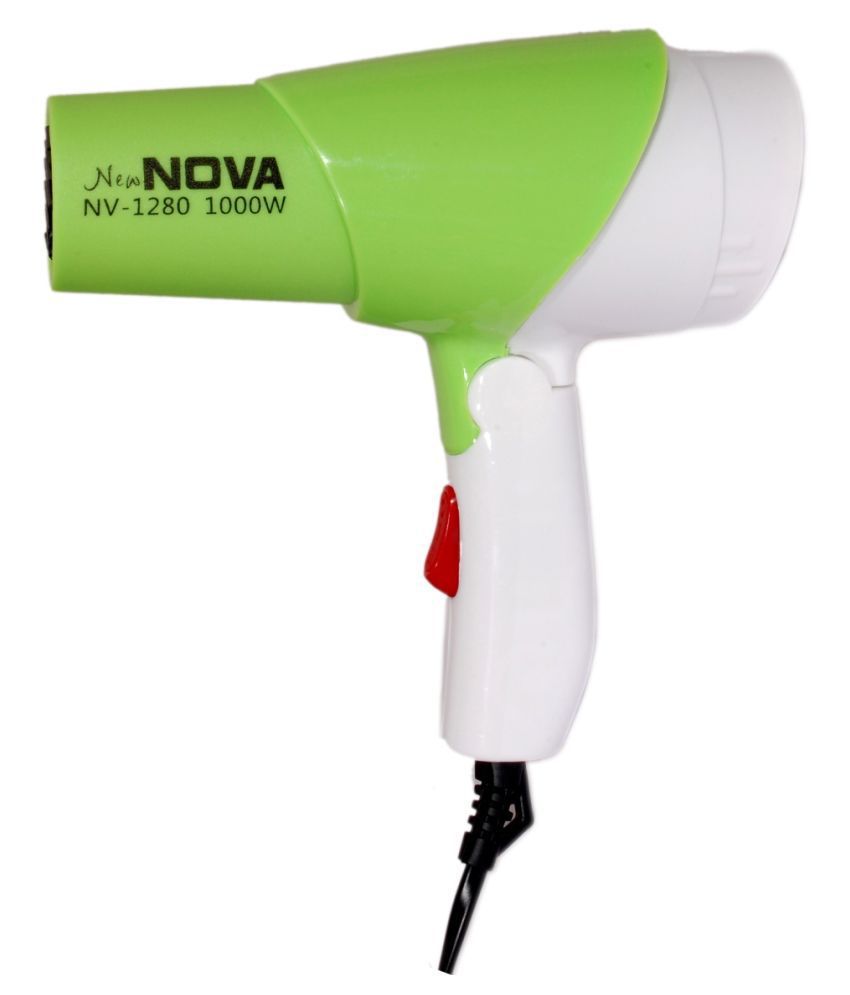 Nova Professional NV-1280 Hair Dryer ( Green ) - Buy Nova Professional  NV-1280 Hair Dryer ( Green ) Online at Best Prices in India on Snapdeal
