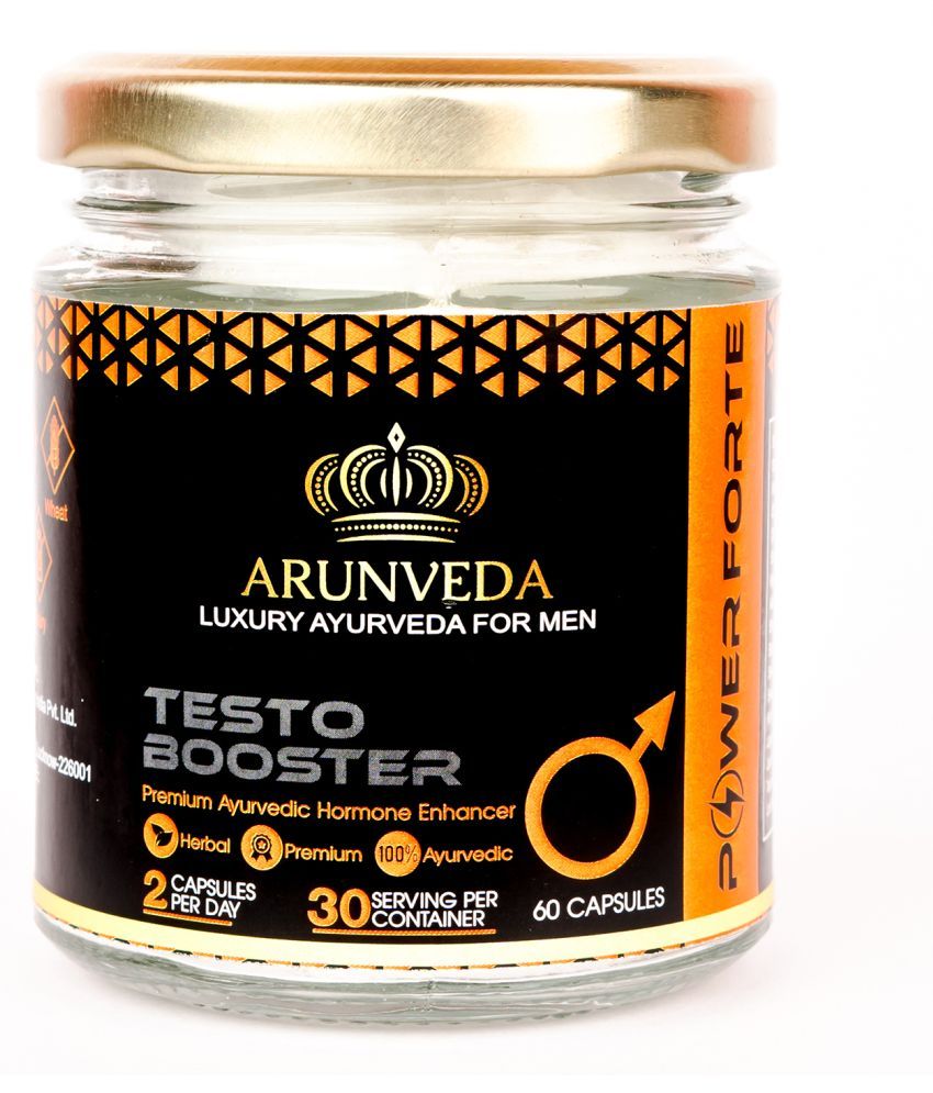 Arunveda Power Forte Testo Booster Capsule 130 gm Buy Arunveda Power