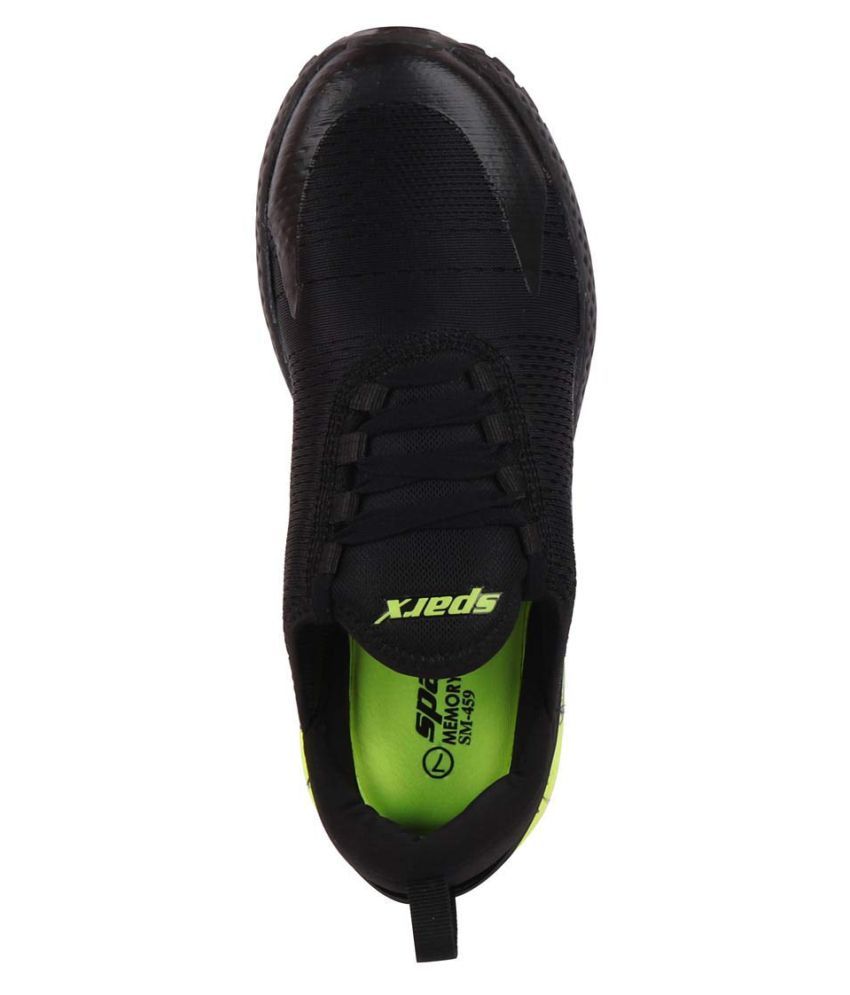 Sparx SM-459 Black Running Shoes - Buy 