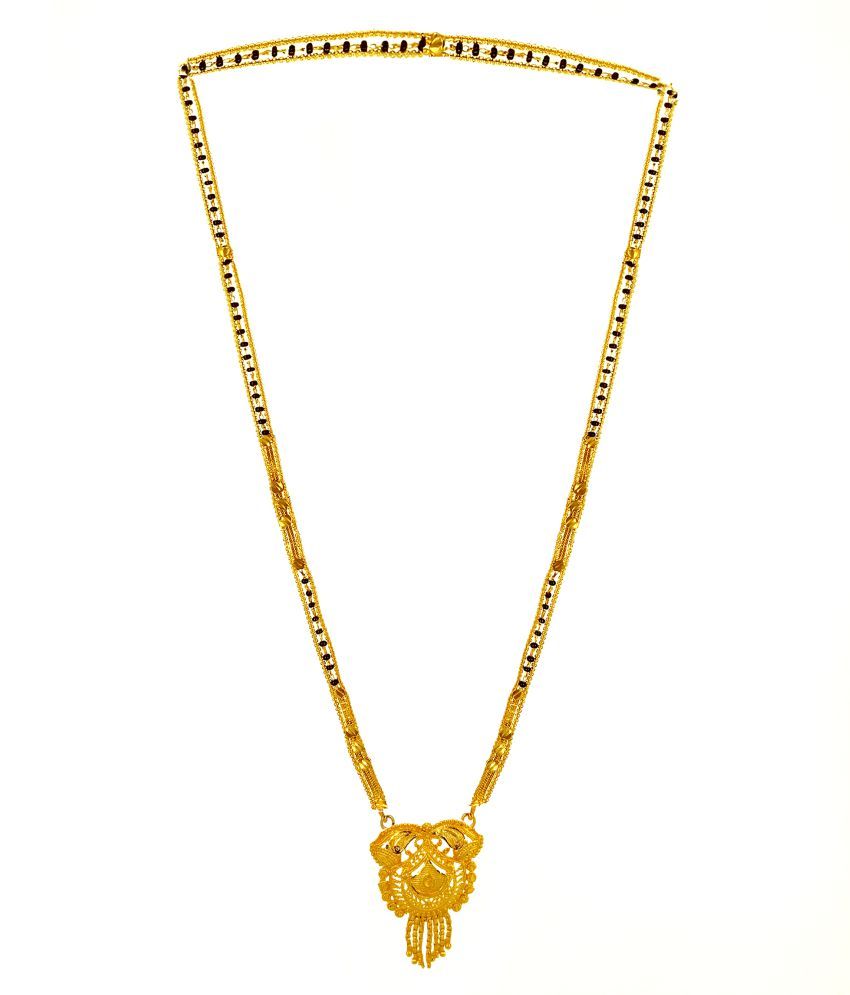     			h m product Gold Plated Letest & Designer Mangalsutra For Women-100185