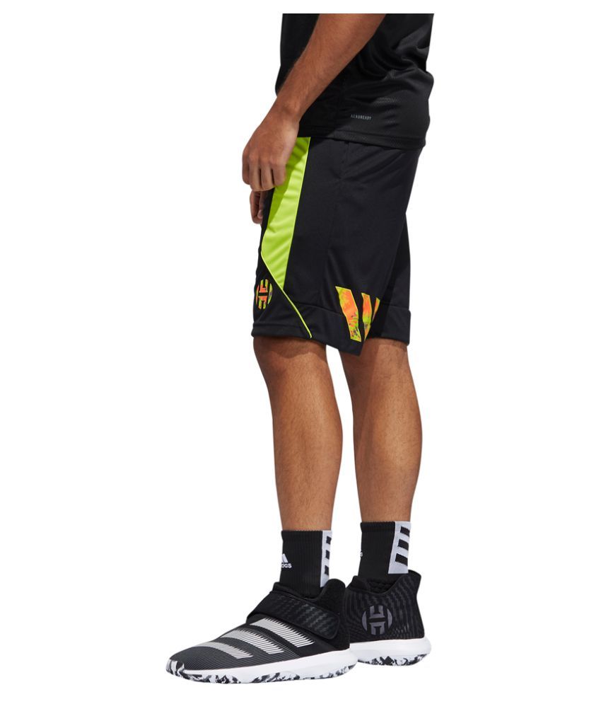 adidas green basketball shorts