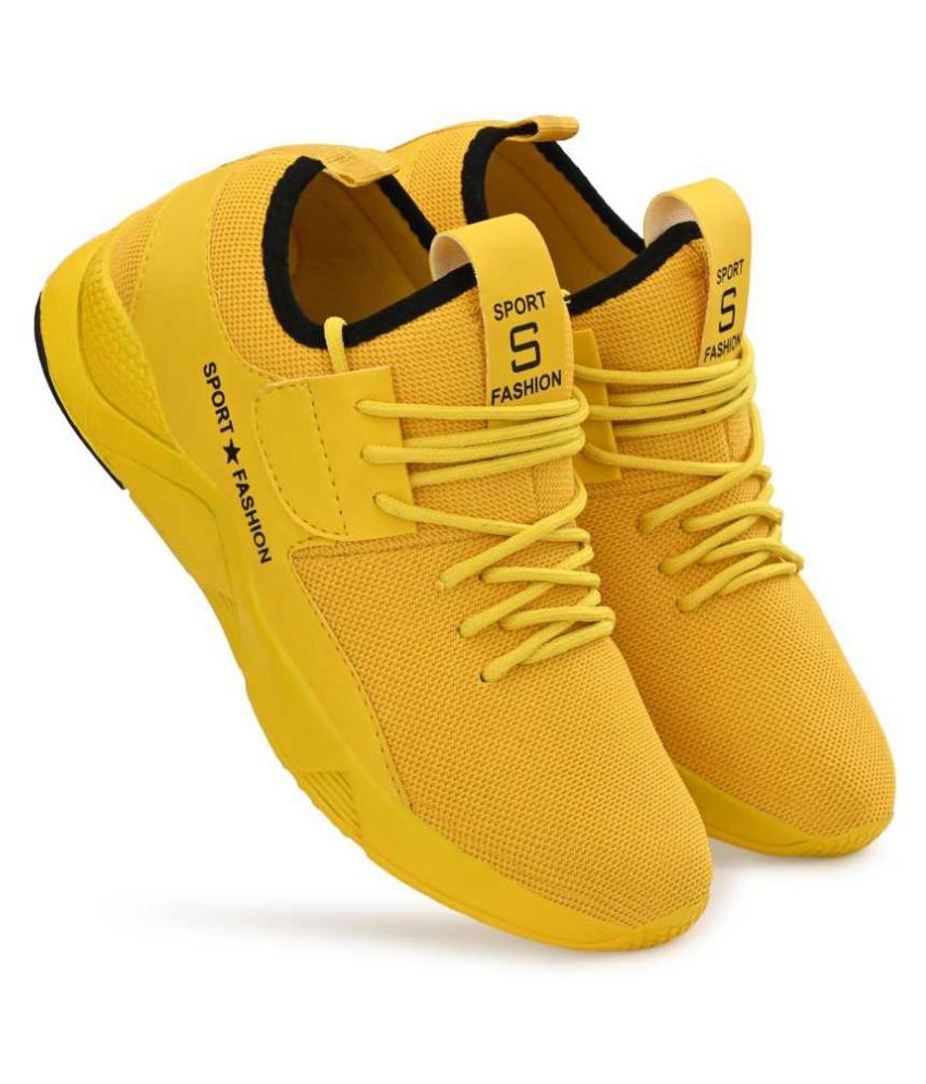 Castoes Yellow Running Shoes - Buy Castoes Yellow Running Shoes Online ...