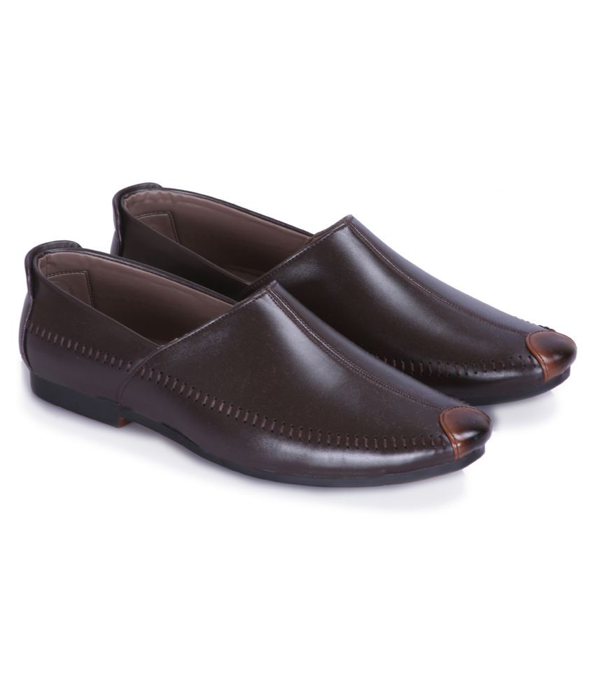 markrange brown loafers