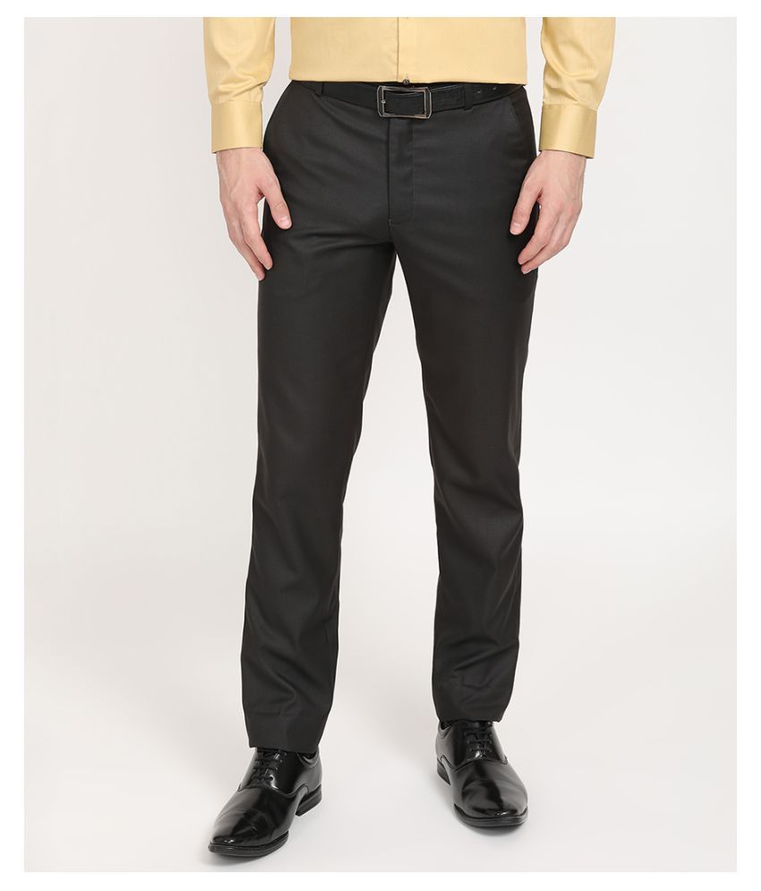 regular fit trousers