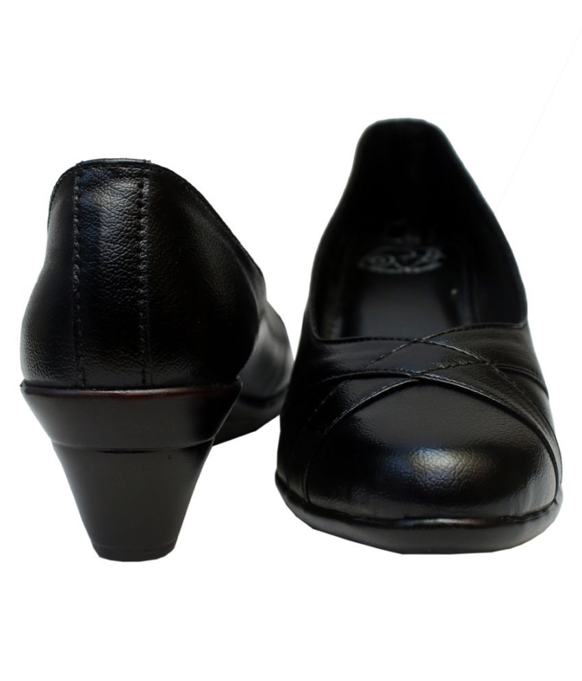 formal black ballerina shoes