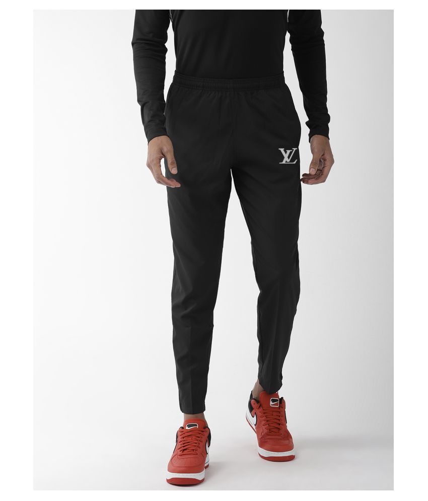 lycra blend track pants