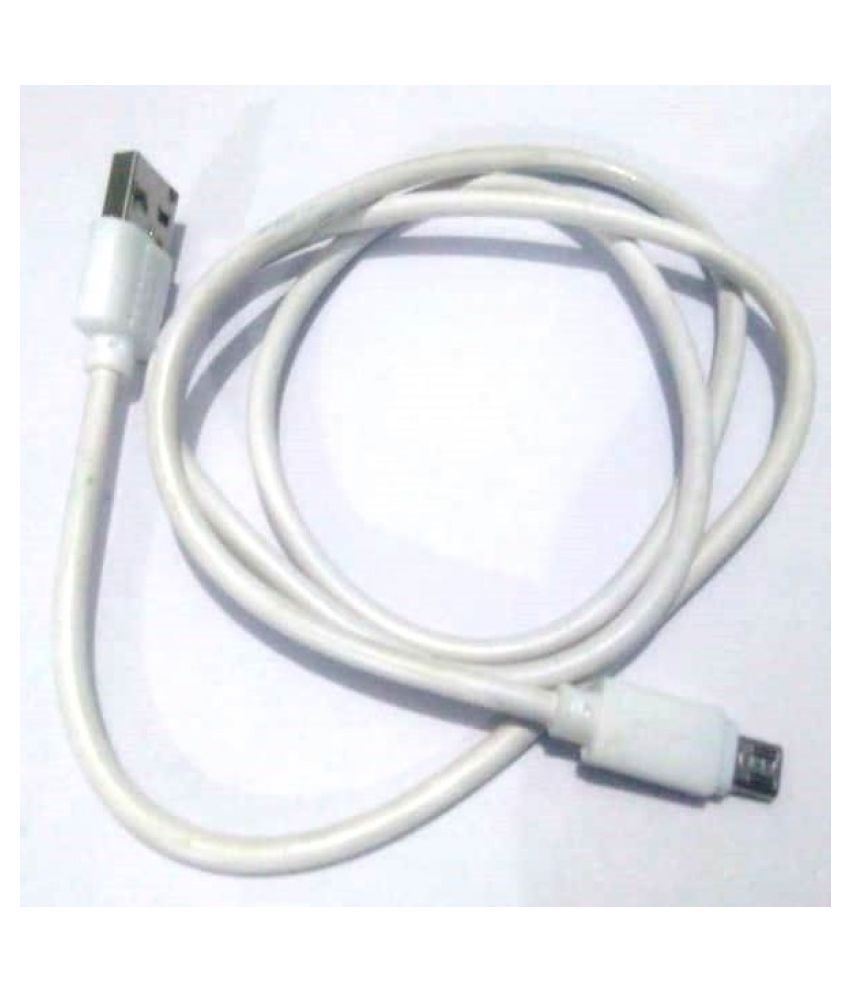 Mahaveer Traders USB Data Cable White 1 Meter All Cables Online at