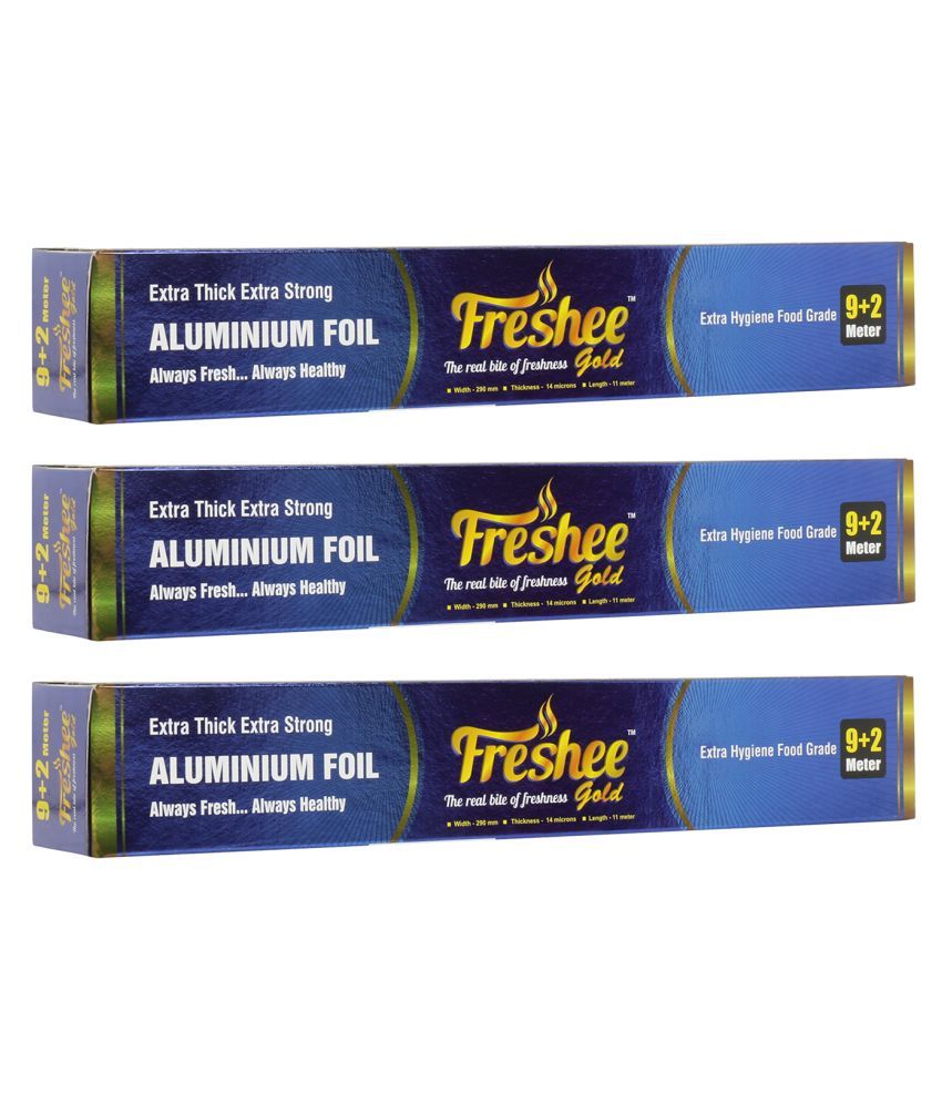     			Freshee 11m Aluminium Foil Paper Pack of 2